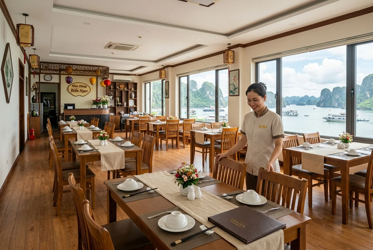 Dịch vụ vệ sinh nhà hàng Hạ Long