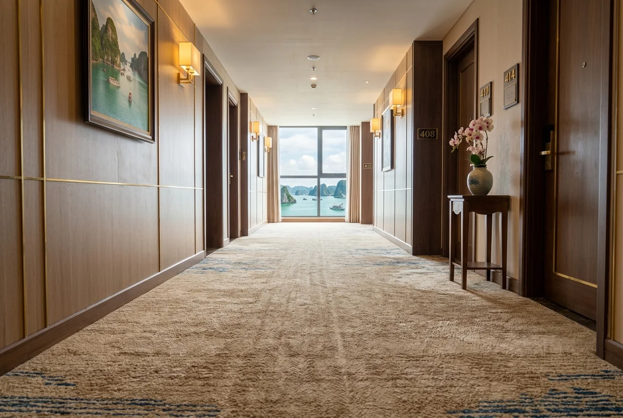 Giặt thảm khách sạn Hạ Long
