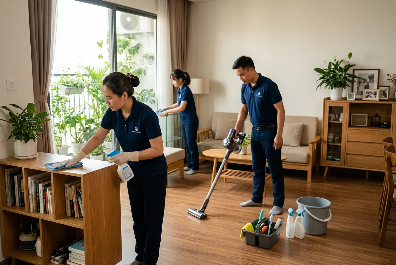Chi phí thuê dọn nhà theo giờ bao nhiêu?