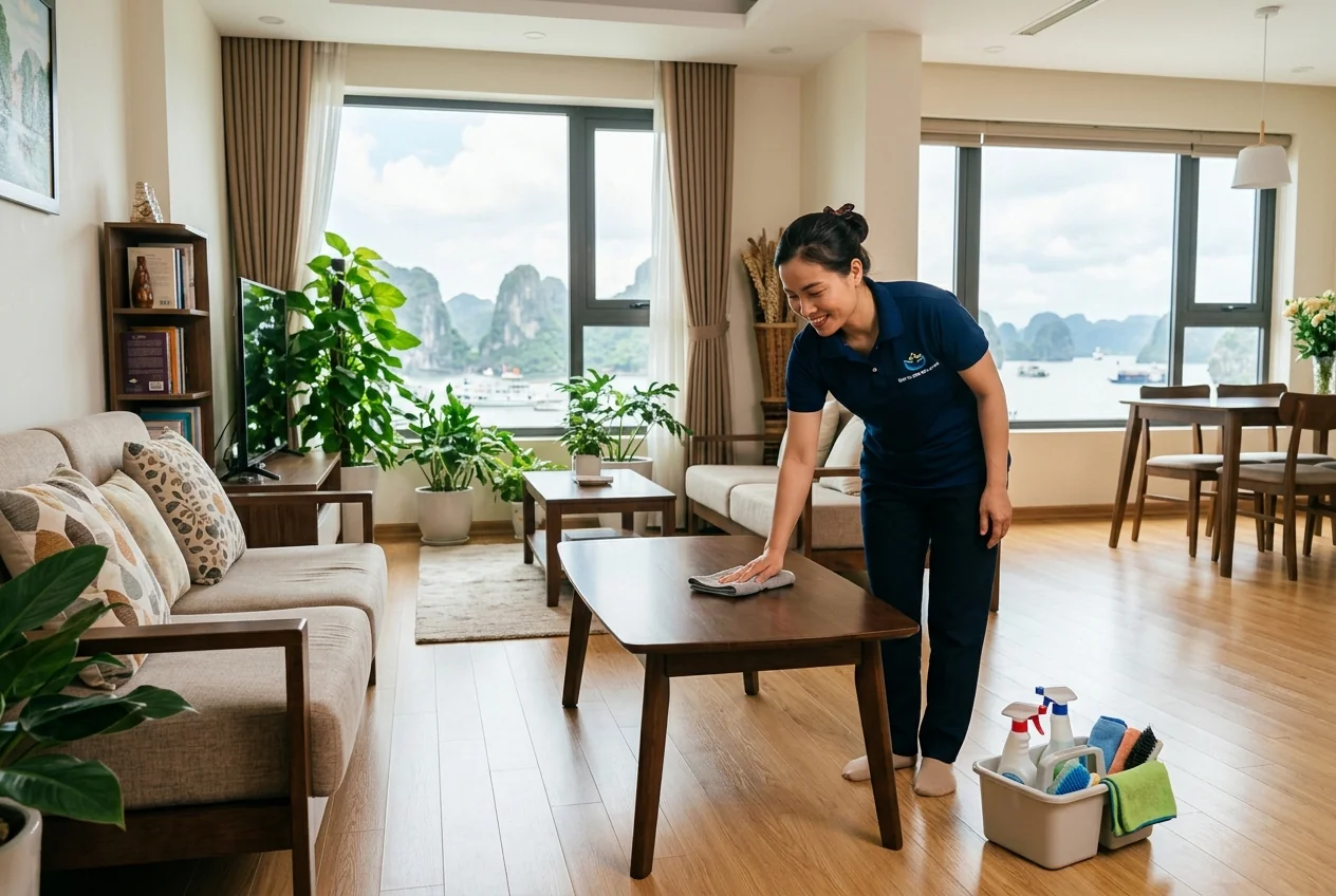 Đặt lịch dọn nhà Hạ Long Đặt lịch dọn nhà tại Hạ Long ngay hôm nay